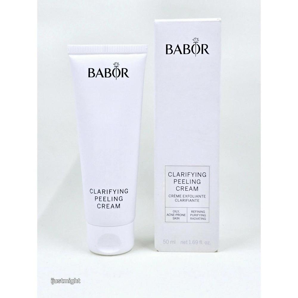 BABOR Clarifying Peeling Cream Exfoliating Acne Prone‎ Skin 1.69 fl oz /#M7147